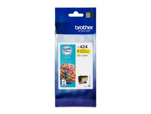 Cartouche d'encre original brother lc424y 750 p jaune — Non classé