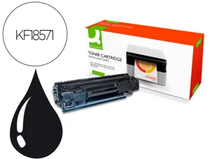 Toner laser compatible q-connect hp cf283x 2200 p noir — Non classé