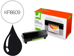 Toner laser compatible q-connect lexmark 510 20000 p — Non classé