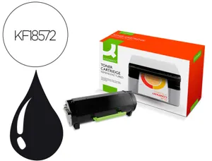Toner laser compatible q-connect lexmark 410 10000 p noir — Non classé