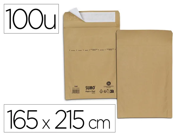 Pochette kraft sumo c auto-adh sive 165x215 mm      boite de 100 unites — Non classé
