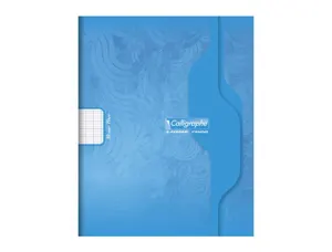 Cahier piqure clairefontaine 7000 couverture souple pp     21x29,7cm 96p seyes 70g       coloris bleu — Non classé