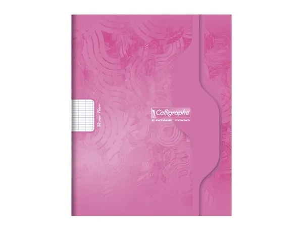 Cahier piqure clairefontaine 7000 couverture souple pp     21x29,7cm 96p seyes 70g       coloris rouge — Non classé