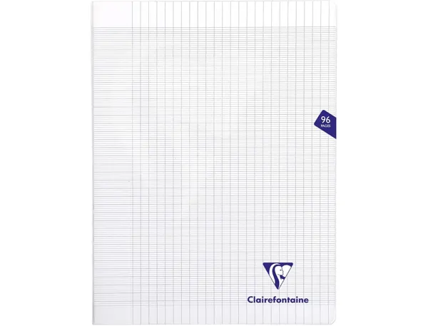 Cahier piqure calligraphe 7000couverture souple pp 21x29,7cm96p seyes 70g incolore — Non classé