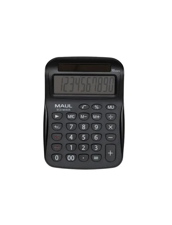 Calculatrice maul bureau eco mj 555 10 chiffres ecran 1    ligne memoire 3 touches       touche pourcentage racines — Non…