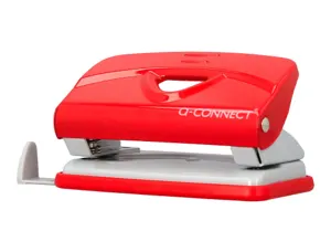 Perforateur q-connect kf14216 2 trous ouverture 1mm         capacite 10 feuilles coloris  rouge — Non classé