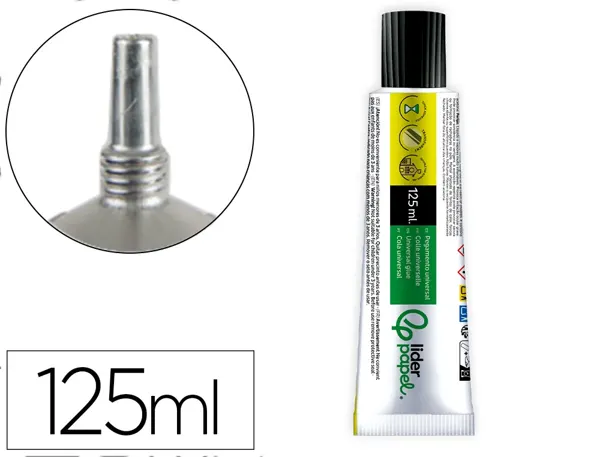 Colle liderpapel universelle transparente tube 125ml — Non classé