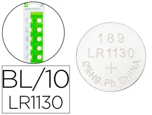 Pile q-connect bouton alcaline lr54 1,5v blister 10 unites — Non classé