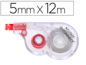 Correcteur q-connect ruban blanc 5mmx12m — Non classé