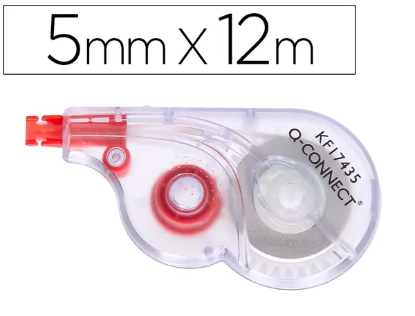 Correcteur q-connect ruban blanc 5mmx12m — Non classé