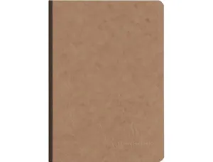 Carnet brochure clairefontainenomaddict 148x210mm 192 pages reglure lignee coloris tabac — Non classé