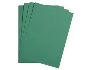 Feuille papier clairefontaine maya 270g 500x700mm coloris   vert sapin paquet 25 unites — Non classé