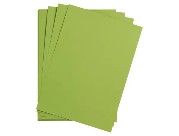 Feuille papier clairefontaine maya 270g 500x700mm coloris   vert mousse paquet 25 unites — Non classé