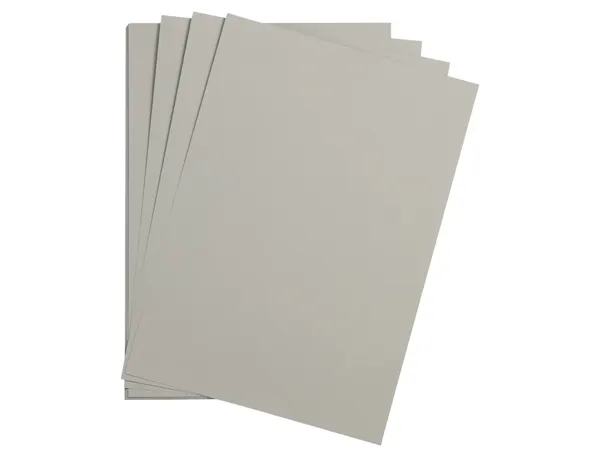 Feuille papier clairefontaine maya 270g 500x700mm coloris gris clair paquet 25 unites — Non classé