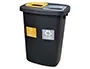 Poubelle Coldis Atrium Duo 2 Seaux 45l Coloris Noir — Services généraux — vue 2