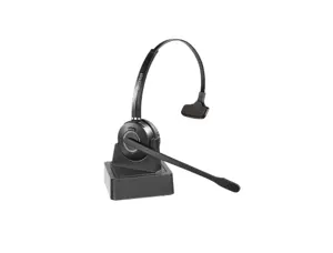 Casque sans fil cleyver hw10 mono dect gap micro coloris   noir — Non classé