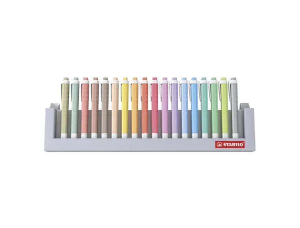 STABILO Surligneur swing cool NatureCOLORS, set de table — Fournitures