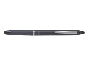 Roller pilot frixion ball clicker zone encre gel pointe moyenne coloris gris fonce — Non classé