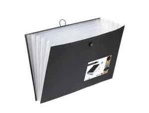Trieur viquel extensible a3 pp creativ'gallery 6          compartiments coloris noir — Non classé