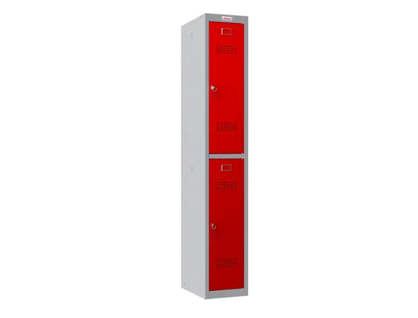 Casier personnel phoenix serie pl pl1230grk serrure a  cle coloris rouge — Non classé