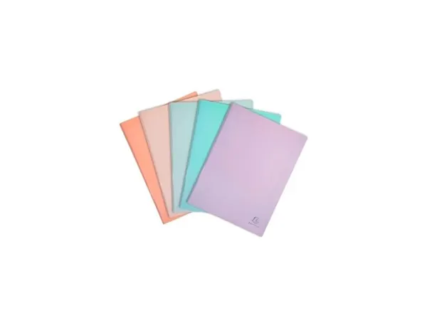 Porte-vues exacompta soudes pp a4 40 vues coloris         assortis — Non classé