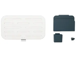 LEITZ Panneau organiseur de bureau, petit, blanc — Aménagement d'espace