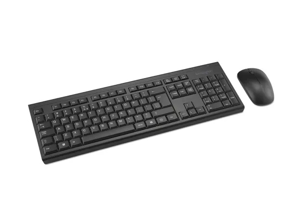 Kit clavier et souris kensington sans fil km150 eq azerty coloris noir — Non classé