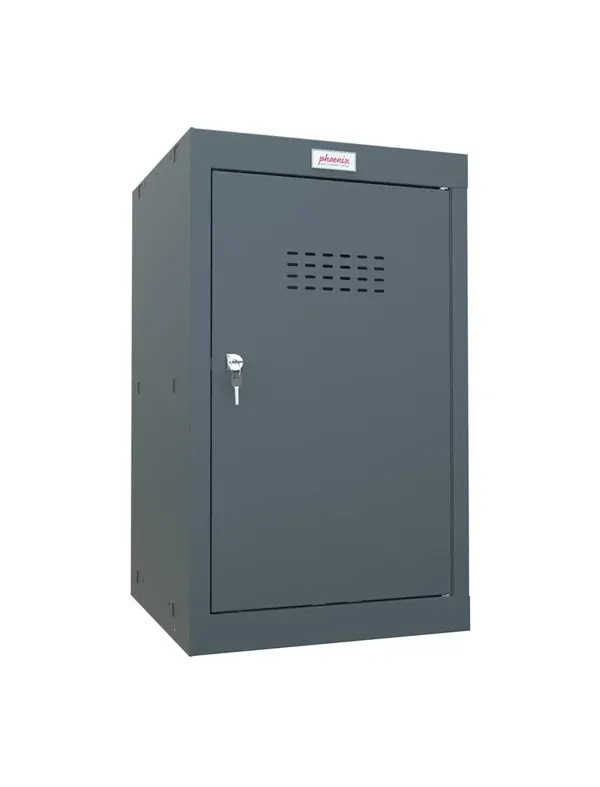 Casier cube phoenix taille 3 serrure a cle coloris gris    fonce — Non classé