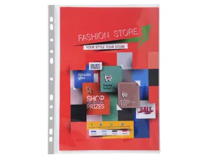 Pochette perforee exacompta a4+ pp premium lisse          14/100eme 140 microns paquet  10 unites — Non classé