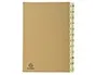 Trieur Exacompta Forever Kraft A-Z 24 Compartiments Coloris Brun — Classement & archivage — vue 2