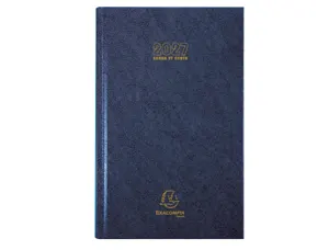 EXACOMPTA Agenda Carré Euro/Cents 135 x 210 mm, 2027,assorti — Agendas planning