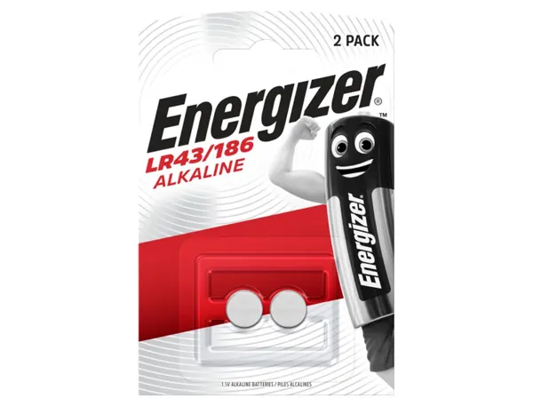 Pile energizer alkaline lr43 blister 2 unites — Non classé