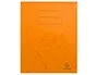 Protege-Cahier Exacompta Carte Lustree 225 gr 17x22 cm Coloris Orange Lot 10 Unites — Fournitures — vue 2