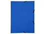 Chemise Exacompta Carte Lustree 350 gr A4 Fermeture Elastique Sans Rabat Sans Etiquette Coloris Bleu Lot 10 —… — vue 2