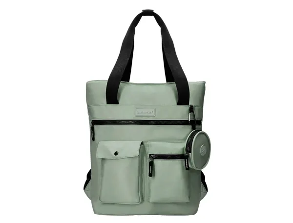 Sac a dos antartik flip bag rembourre pour ordinateur     400x120x390mm coloris vert de gris — Non classé