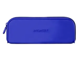 Fourre-tout antartik rectangulaire 1 compartiment  en silicone modele prisma     185x50x75mm coloris bleu — Non classé