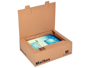 Boite expedition postale logistipack kraft format m    coloris brun — Non classé