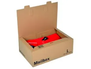 Boite expedition postale logistipack kraft format l    coloris brun — Non classé