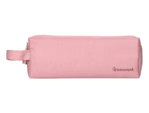 Fourre-tout liderpapel rectangulaire 2 compartiments anse de prehension 21x8cm     coloris rose — Non classé
