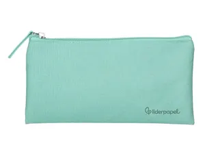 Fourre-tout liderpapel plat 1 compartiment 20x10cm coloris  vert amande — Non classé