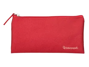 Fourre-tout liderpapel plat 1 compartiment 20x10cm coloris  rouge — Non classé