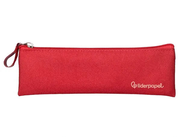 Fourre-tout liderpapel plat mince 1 compartiment 20x6cm   coloris rouge — Non classé