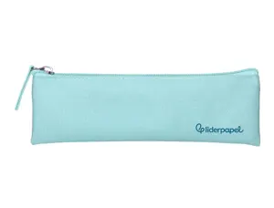 Fourre-tout liderpapel plat mince 1 compartiment 20x6cm   coloris bleu celeste — Non classé