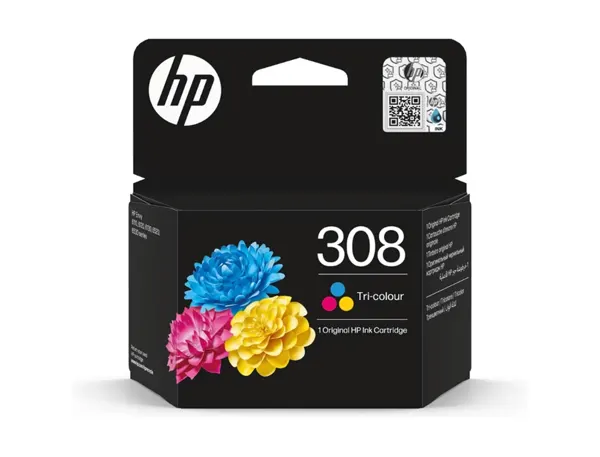 Cartouche d'encre original hp 308 120 p cyan/magenta/jaune — Non classé
