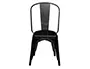 PAPERFLOW Chaise visiteur d'extérieur URBAN, set de 2, noir — Meubles extérieur — vue 2