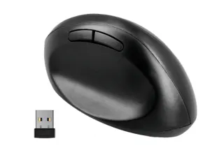 Souris q-connect optique sans fil ergonomique vertical dpi  800/1200/1600 piles aa        coloris noir — Non classé