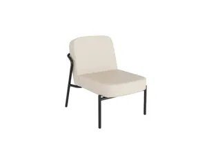 Fauteuil paperflow medso modele rond taille s          simili-cuir coloris creme — Non classé