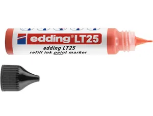 Recharge edding lt 25 encre marqueur peinture ecoline     25ml coloris rouge — Non classé