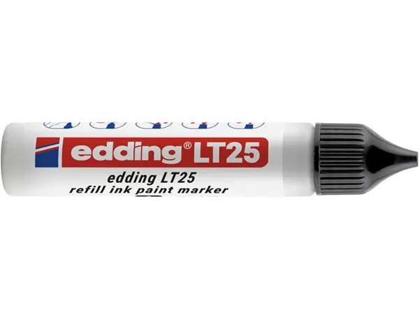 Recharge edding lt 25 encre marqueur peinture ecoline     25ml coloris blanc — Non classé