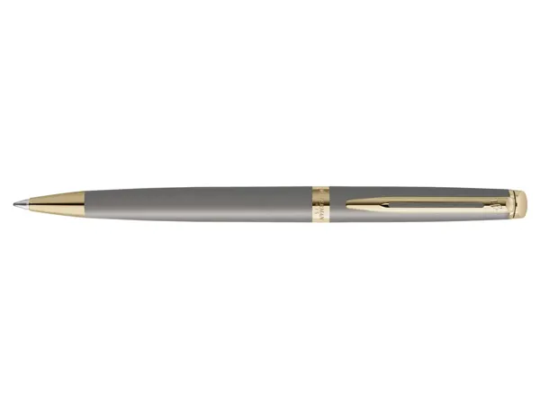 Stylo-bille waterman hemisphere metallic           retractable clip pointe       moyenne encre bleue coloris — Non classé